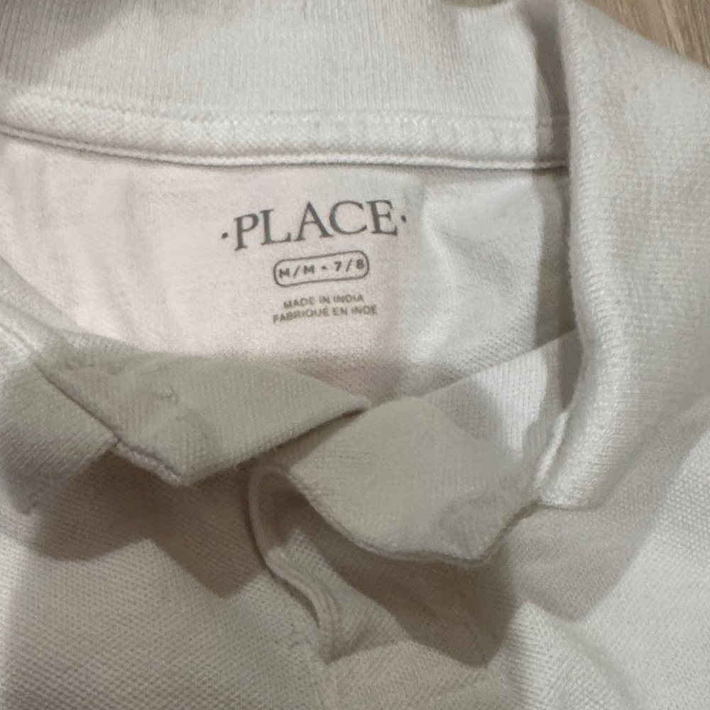 BUNDLE Pink and White Cotton Polo Set The Children's Place - Picture 3 of 7
